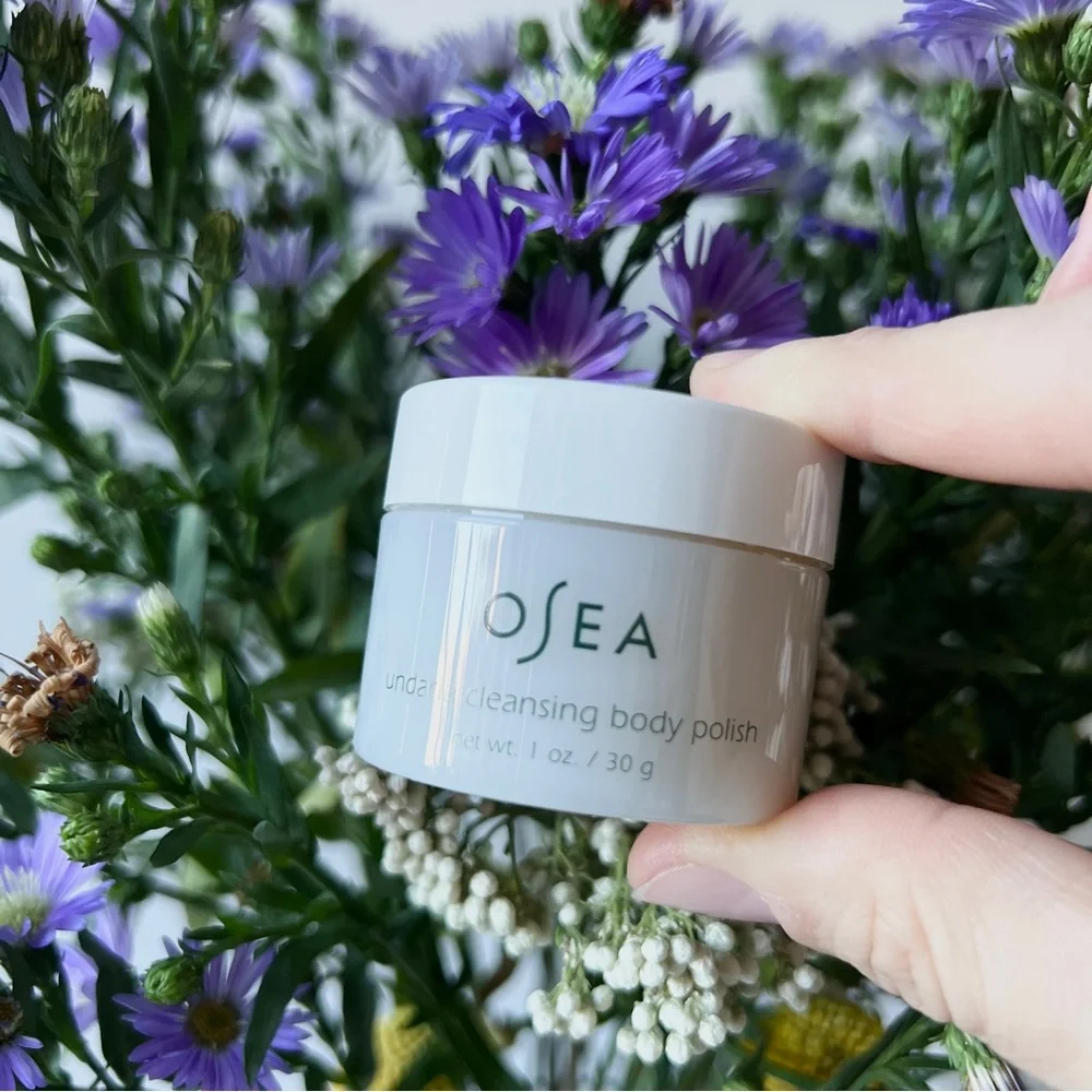 OSEA undaria cleansing body polish travel size